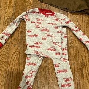 Firetruck pajama set